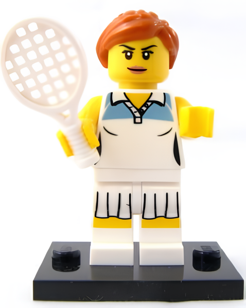 Минифигурка LEGO Collectible Minifigures Tennis Player, Series 3 col03-10 U